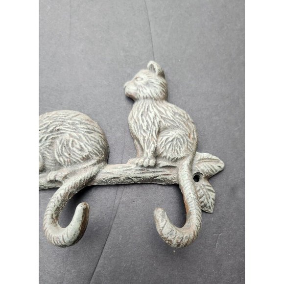 Cats Kittens With 4 Hooks Hangers For Wall Coat Key - Picture 5 of 14